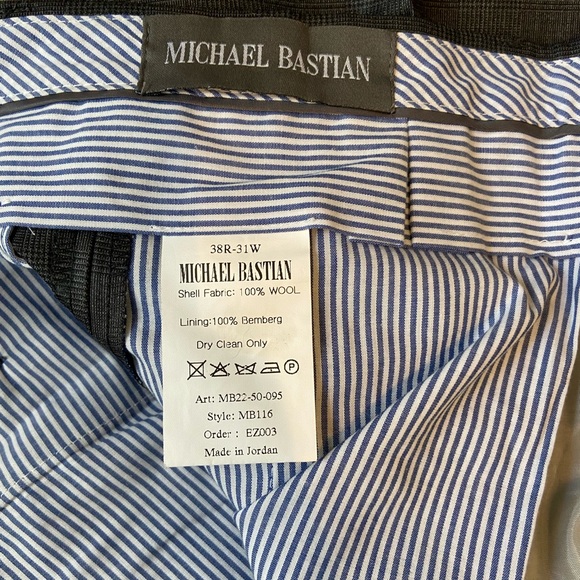 Michael Bastian 100% Wool 2 piece suit - Picture 12 of 12